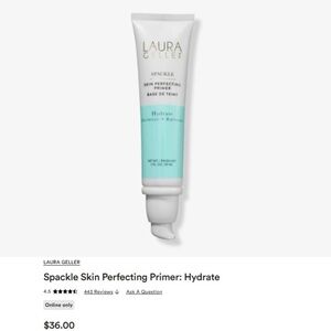 Laura Geller Hydrate Skin Perfecting Primer - Aqua and White Tube